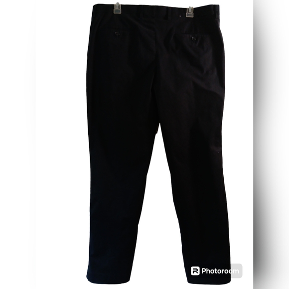 Mens Black Dress Twill Pants. Sz 36x30 - Picture 3 of 4